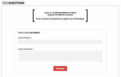 Site Annecy : espace spécifique Covid Vos questions